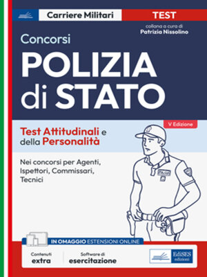 cover image of Test attitudinali e di personalità per la Polizia di Stato